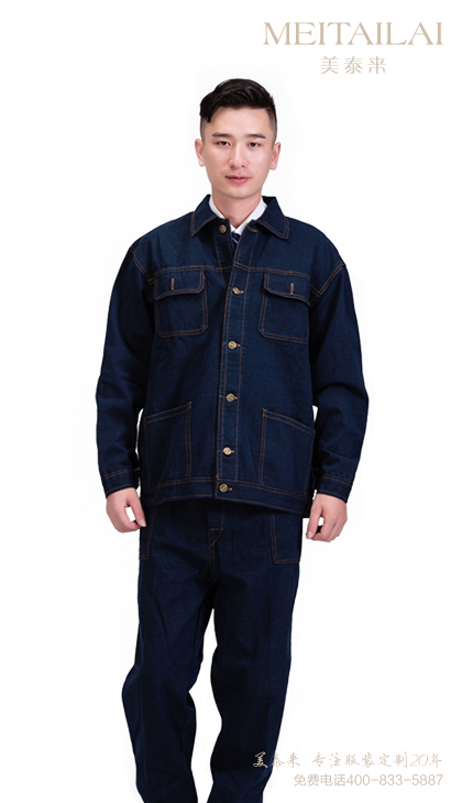 济南牛仔工作服生产