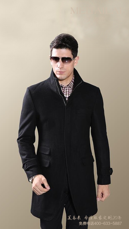 济南男士大衣定做