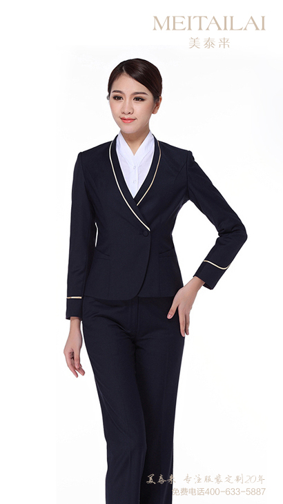 济南中式风酒店服装定做