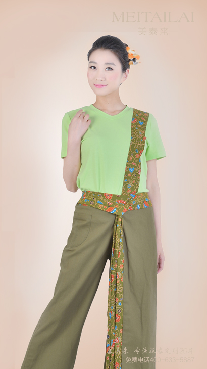 济南东南亚风情酒店服装定做