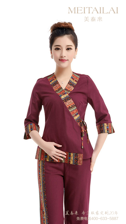 济南东南亚风情酒店服装生产