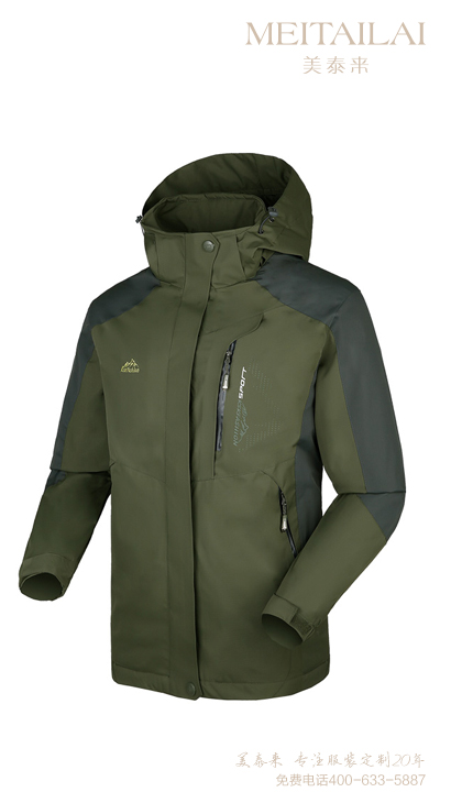 济南单层冲锋衣定制
